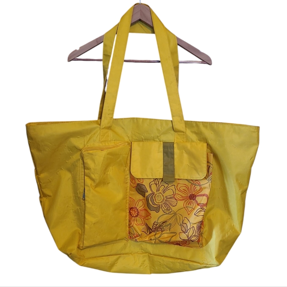 Beach & Pool Bag Big Yellow Organizer Tote XXL Waterproof